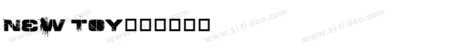 New Toy字体转换